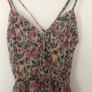 On the Road floral high low dress. Size XS.